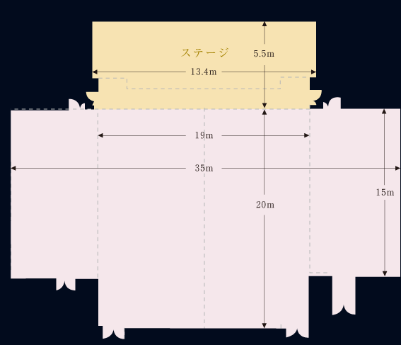 大ホール見取り図