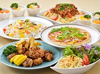 スポーツ団体謝恩会パーティンプラン料理写真